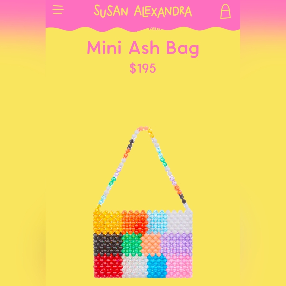 Susan Alexandra Mini Ash Handbag